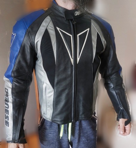 Giacca usata moto uomo pelle - usata,
