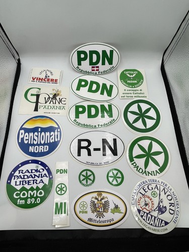 Lotto adesivi lega nord - lotto,