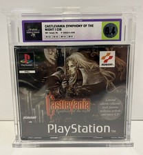 CASTLEVANIA SYMPHONY OF THE NIGHT LIMITED SONY PS1 PAL CIB 1997 TGM GRADED 9.4