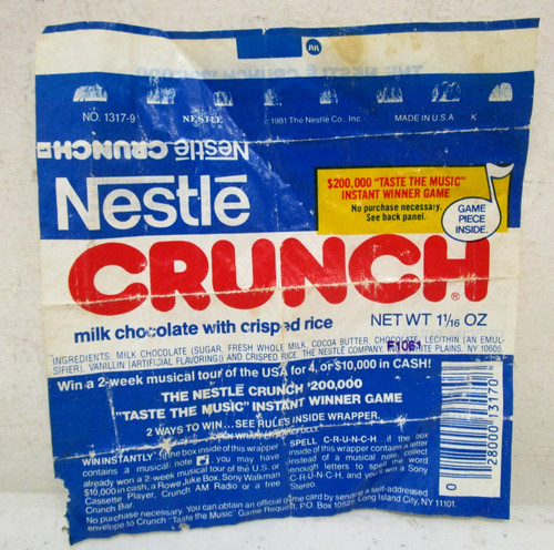 1981 vintage anni nestle - vintage, 80