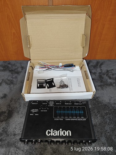 Clarion eqs755 band car - clarion,
