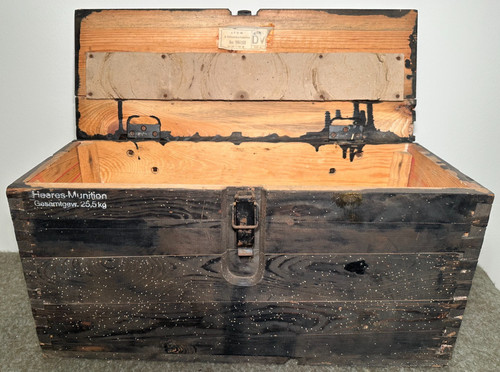 Ww2 scatola munizioni - scatola, tedesca