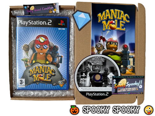 Maniac mole ps2 uk pal - maniac,