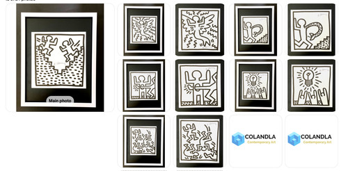 Keith haring set 6 - haring,