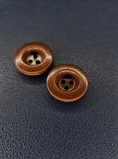 10 Bottoni bachelite Regio Esercito Telo Tenda Militare Ww 1 / 2