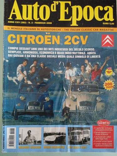 Auto epoca numero del 2008 - auto, 2
