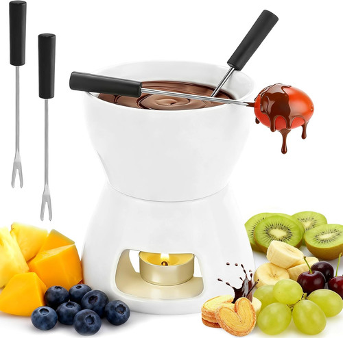 Set tazza fonduta - set, cioccolato