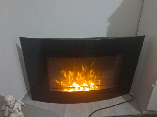 Camino elettrico senza canna