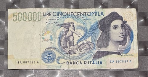 500000 lire raffaello - lire,