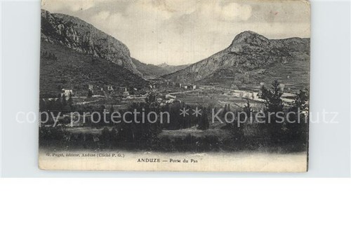 Anduze panorama - anduze,