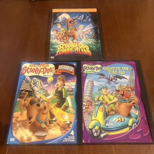 Lot scooby doo dvds - 3,