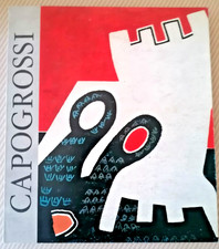 1982 " CAPOGROSSI " CATALOGO MOSTRA alla GALLERIA L'ISOLA i ROMA