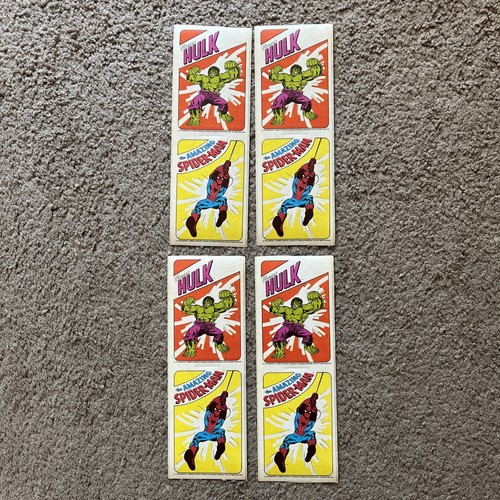 Adesivi marvel vintage - adesivi, 1979