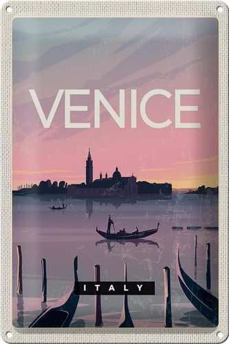 Targa latta viaggio 20x30 - latta,