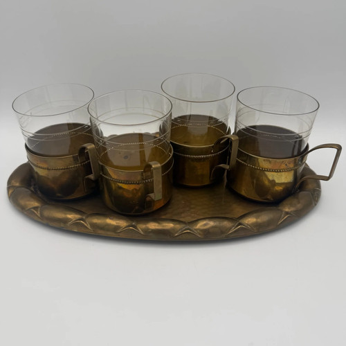 Antico set bicchieri da - di, 4