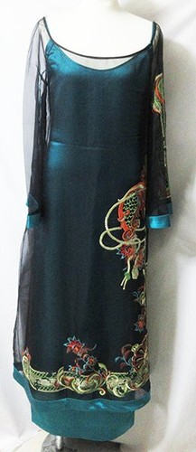 Abito lungo donna christian - abito,