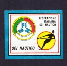 scudettino SCI NAUTICO Campioni dello Sport 1969/70 Panini recupero