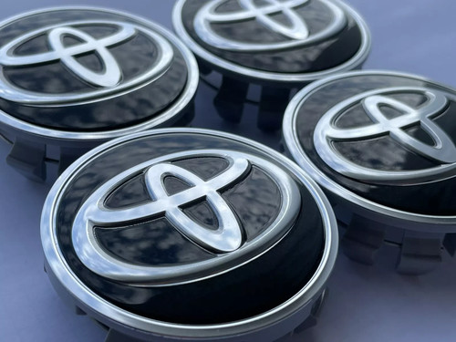 Coprimozzo toyota nero lucido - coprimozzo,