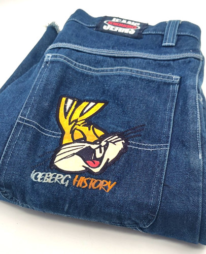Jeans vintage iceberg gamba - jeans,