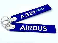 Portachiavi Remove Before Flight RBF Airbus A321neo blu