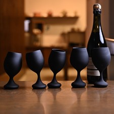 Bicchiere da vino in vetro "Il