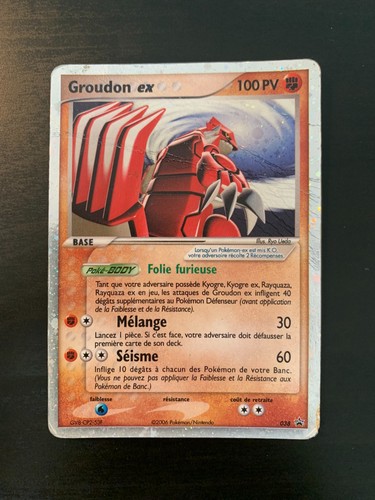 Carte pokémon groudon ex - pokémon, :