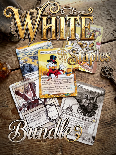 White commander staples bundle - staples,
