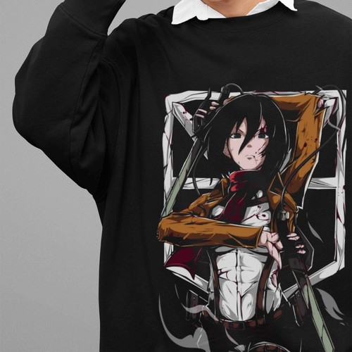 Felpa attack titan - felpa, maglione