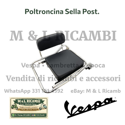 Poltroncina sella posteriore