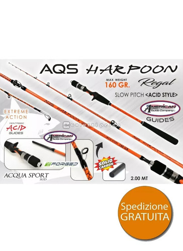 Canna pesca aqs harpoon - canna,