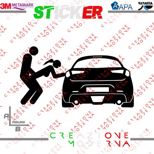 Adesivo sticker sesso omini - sesso,