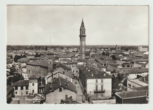 Mede pavia cartolina panorama - mede,
