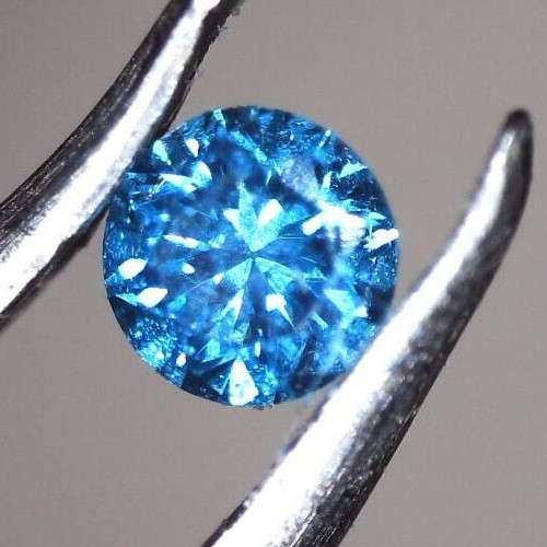 Diamante redondo color - diamante,