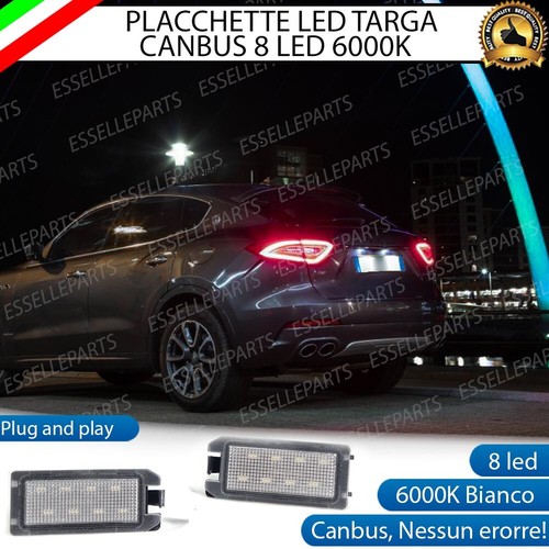 Placchette led luci targa - targa, 8