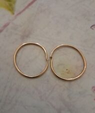 ORECCHINI ANTICHI A BOCCOLA IN ORO