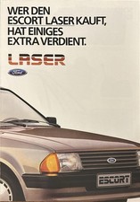 Ford Escort LASER depliant