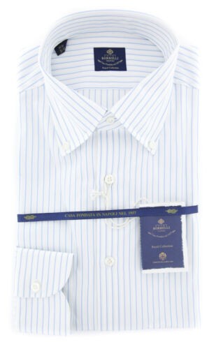 Luigi borrelli camicia azzurro - camicia,