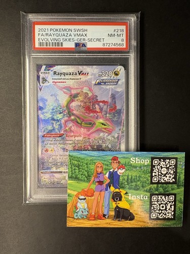 Rayquaza vmax psa old art - psa, 8