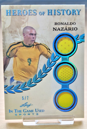 Ronaldo match worn tripla - match,