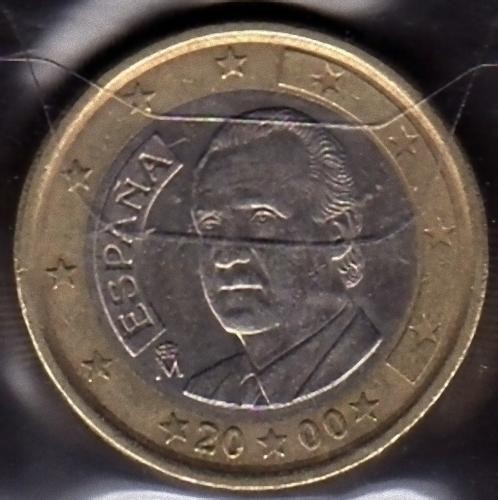 E322 moneta coin spagna 1 - e322,