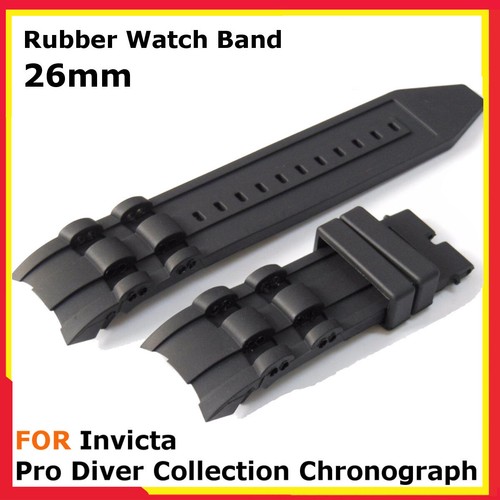 26mm nero cinturino - nero, per