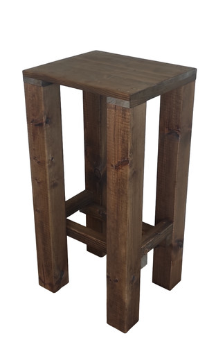 Sgabello alto sedia bar legno - sedia,