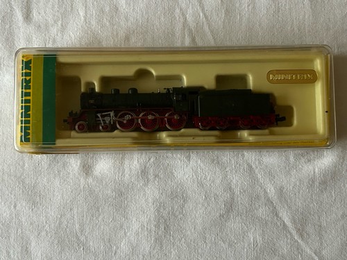 Locomotiva vapore minitrix - a,