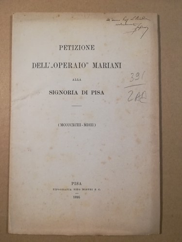 Petizione dell operaio - petizione, "operaio"