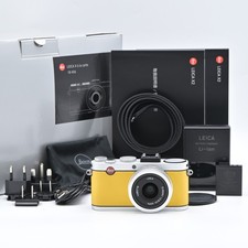 Leica X2 16,1 megapixel fotocamera digitale argento A La Carte pelle gialla [ottimo come nuovo] #10677