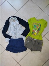 Set Abbigliamento Bambina 5 Pezzi  Piazza Italia Benetton 7/8/9