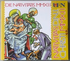 VATICANO 2012 CD FRANCOBOLLI NATALE DIE NATIVITATIS SEBASTIAN BACH FRANZ GRUBER