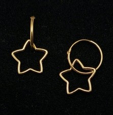 Pendientes oro 18k 750 Mls