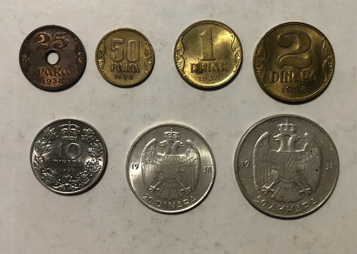 Jugoslavia para 1 - 1, dinar