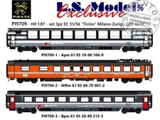 LS Models PI9709 H0 1:87 - set